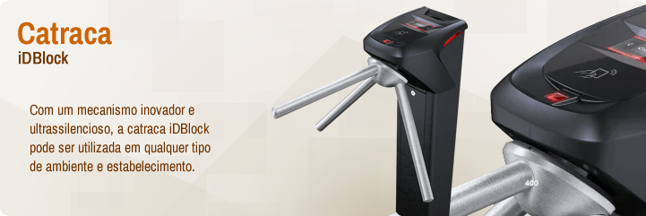Catraca de Acesso iDBlock